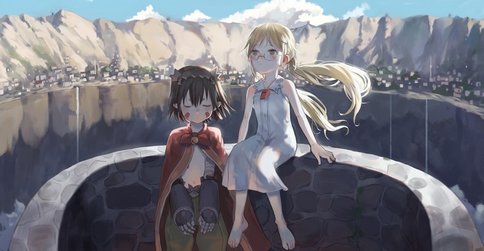 Riko and Reg from Made in Abyss