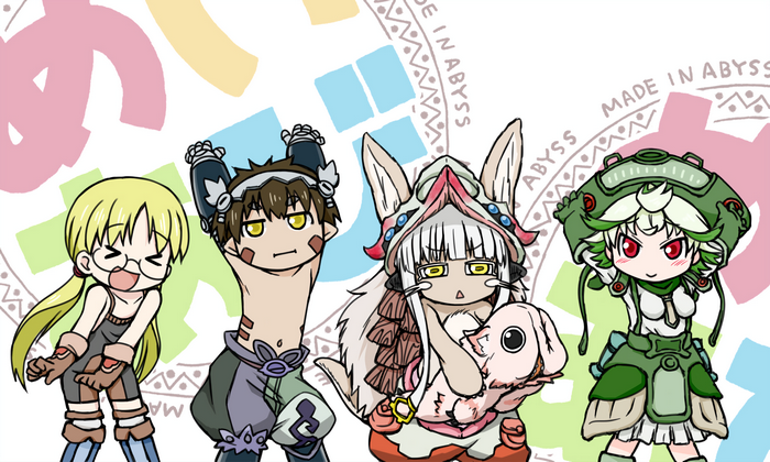 Characters from Made in Abyss