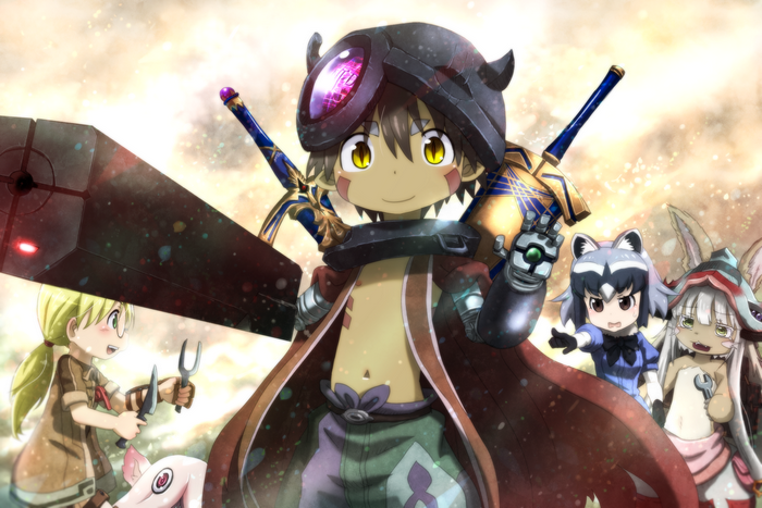 Riko and friends from Made in Abyss