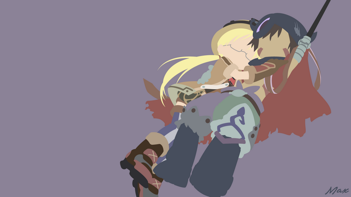 Riko and Reg from Made in Abyss