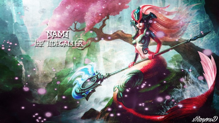 Nami the Tidecaller from League of Legends