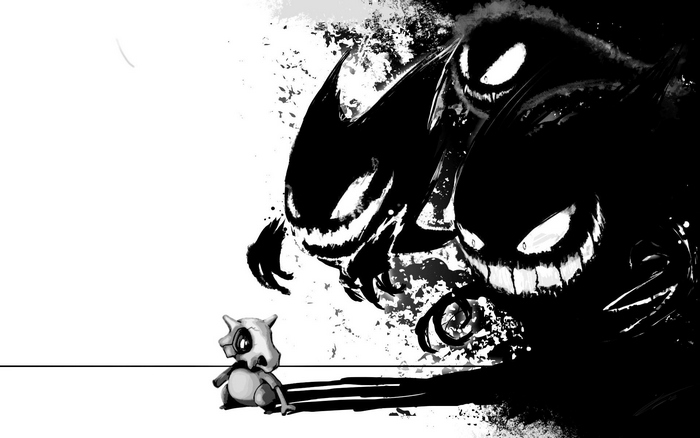 Haunter from Pokemon and Cubone