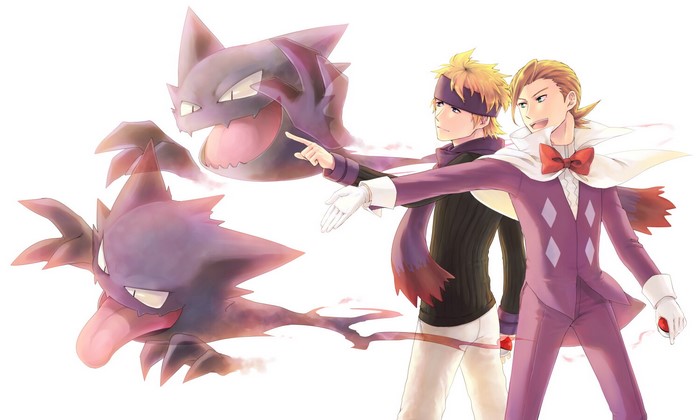 Two men with Haunters