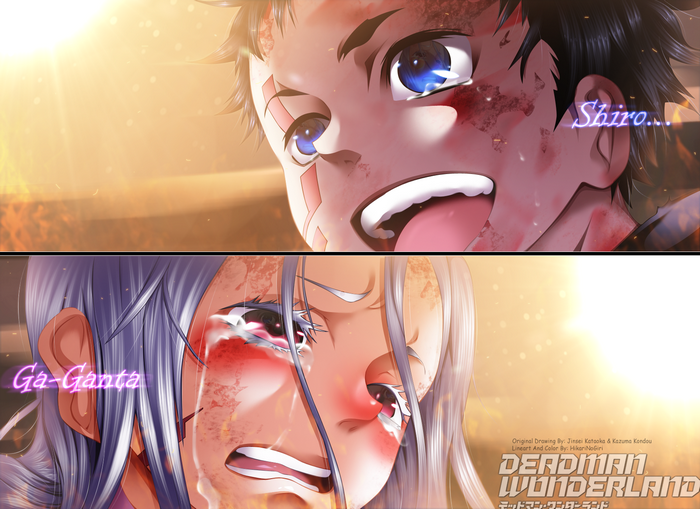 Shiro and Ganta from Deadman Wonderland
