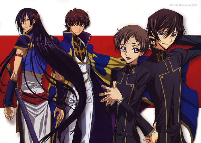 Rolo Lamperouge and Lelouch vi Britannia from Code Geass