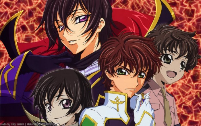 Rolo Lamperouge and others from Code Geass