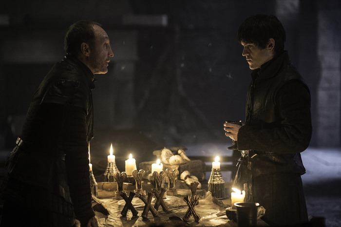 Ramsay Bolton and Roose Bolton from Game of Thrones