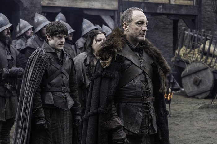 Ramsay Bolton and soldiers in Game of Thrones