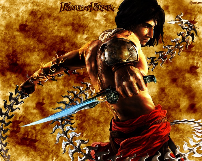Prince of Persia character with a sword