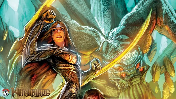Witchblade comic cover art