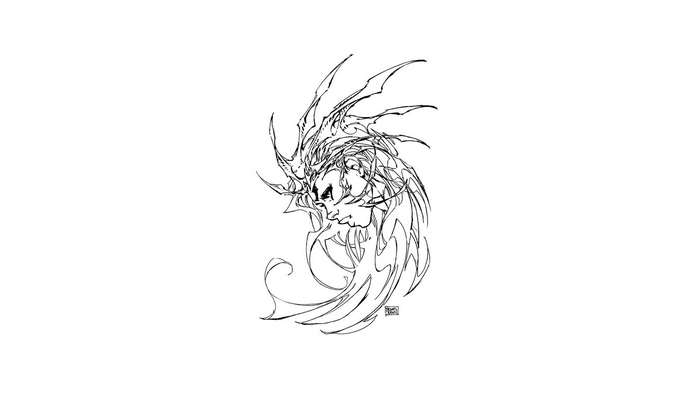 Witchblade character sketch