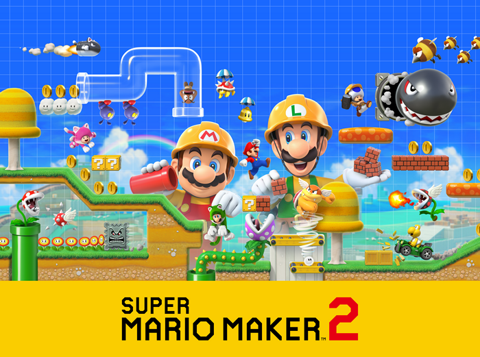 Super Mario Maker 2 Mario and Luigi
