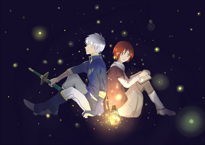 Zen and Shirayuki from Snow White with the Red Hair