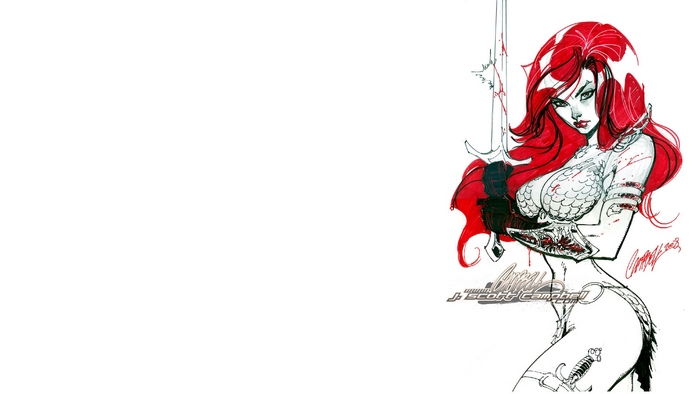 Red Sonja by J. Scott Campbell