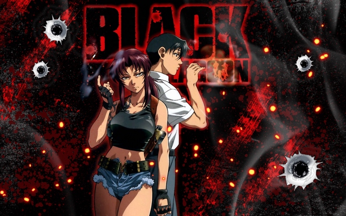 Revy and Rock from Black Lagoon