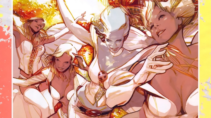 Emma Frost and other women from X-Men