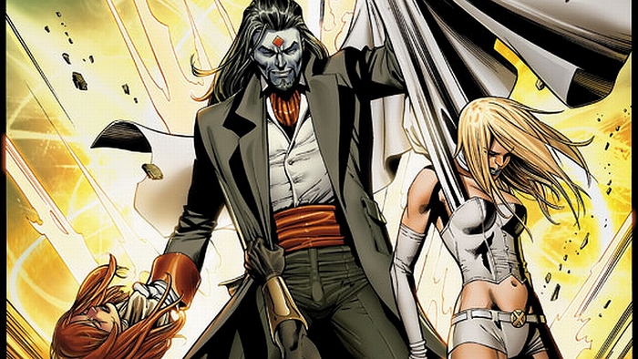 Mr. Sinister and Emma Frost from X-Men