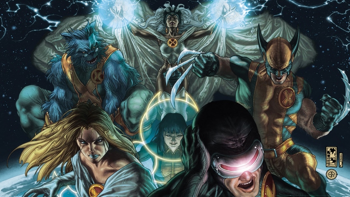 X-Men characters in space