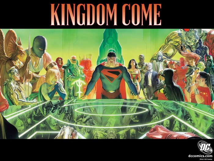 Kingdom Come Superman and Justice League