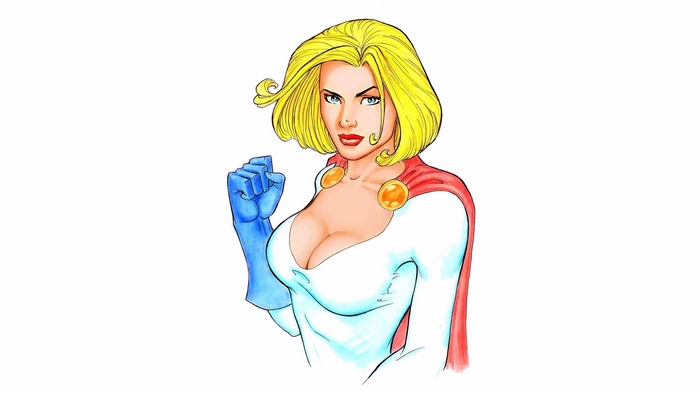 Power Girl from DC Comics