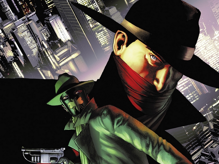 The Shadow and Green Master from The Shadow