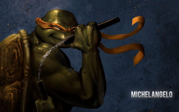 Michelangelo from Teenage Mutant Ninja Turtles