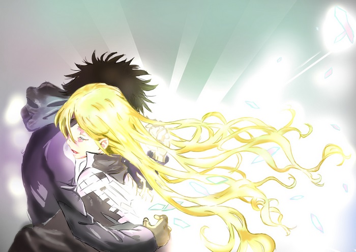 Toma Kamijo embracing a woman