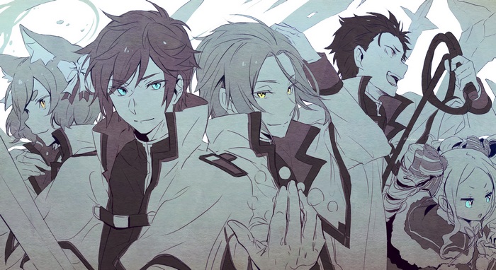 Reinhard van Astrea and friends from Re:Zero
