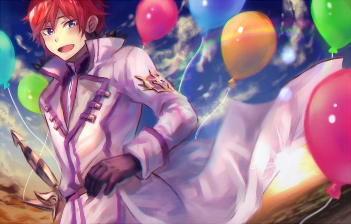 Reinhard van Astrea with Balloons