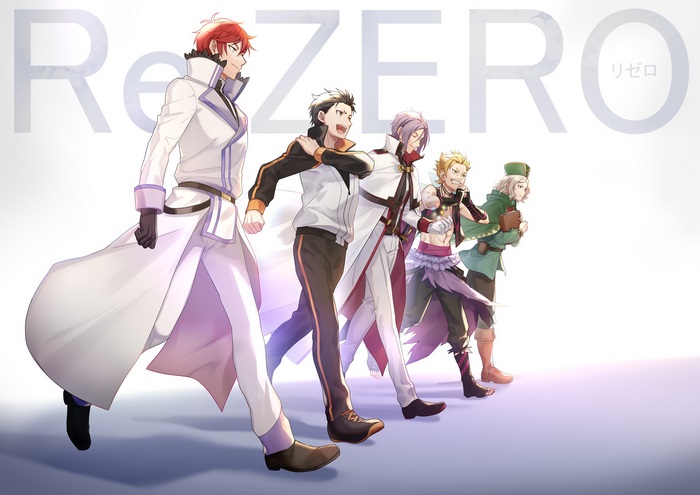 Reinhard van Astrea and friends from Re:Zero