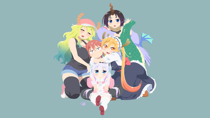 Characters from Miss Kobayashi's Dragon Maid