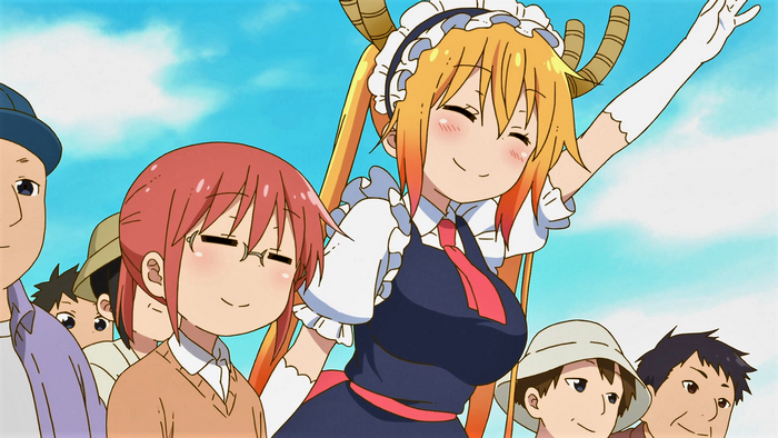 Tohru and Kobayashi from Miss Kobayashi's Dragon Maid