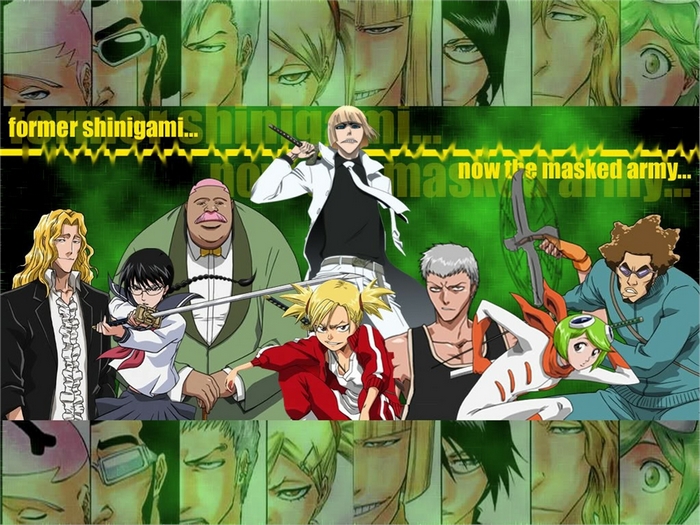 Former Shinigami, Now the Masked Army from Bleach