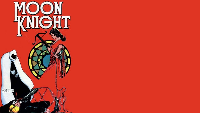 Moon Knight comic cover with characters