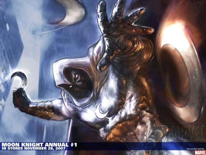 Moon Knight Annual #1 comic cover