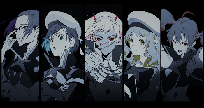 Characters from Darling in the Franxx
