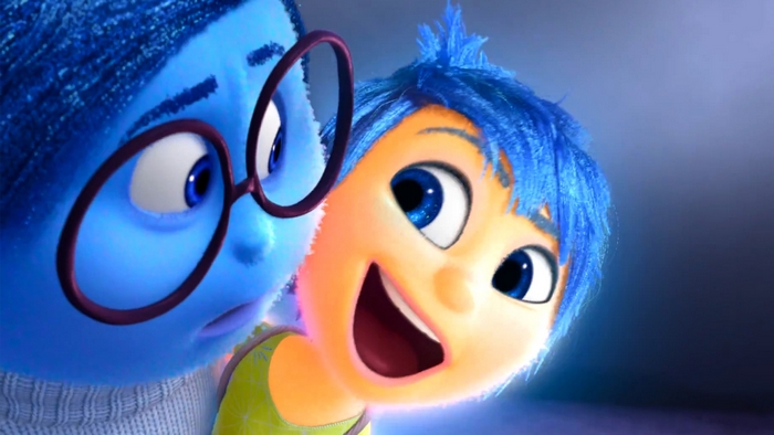 Joy and Sadness from Inside Out