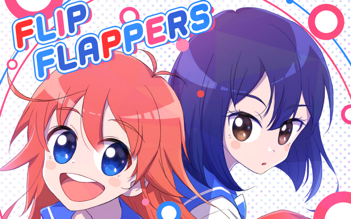 Kokona and Papika from Flip Flappers