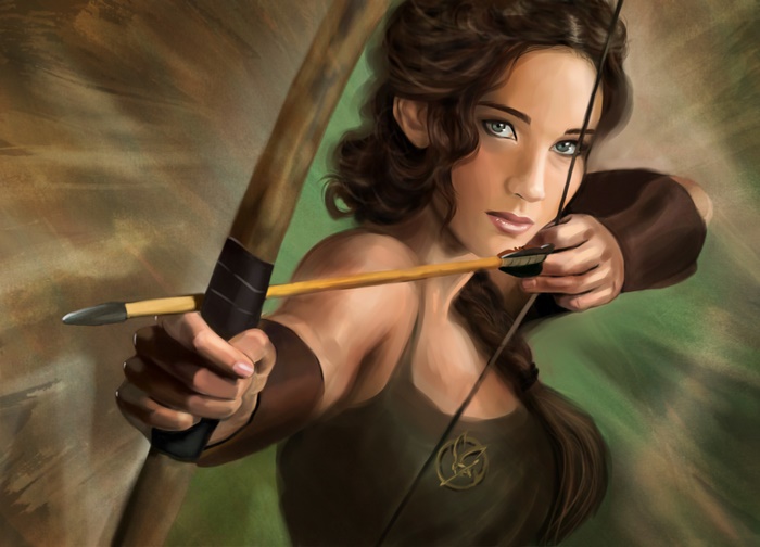 Katniss Everdeen from The Hunger Games