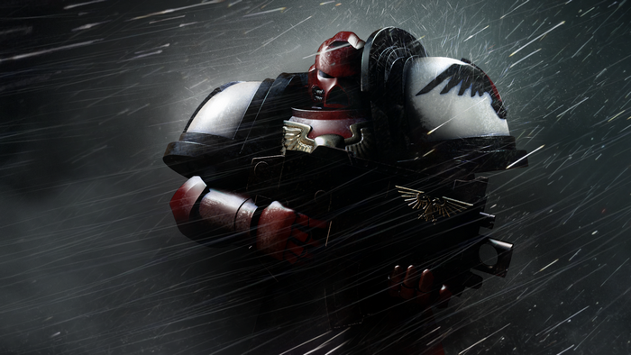Space Marine in the Rain