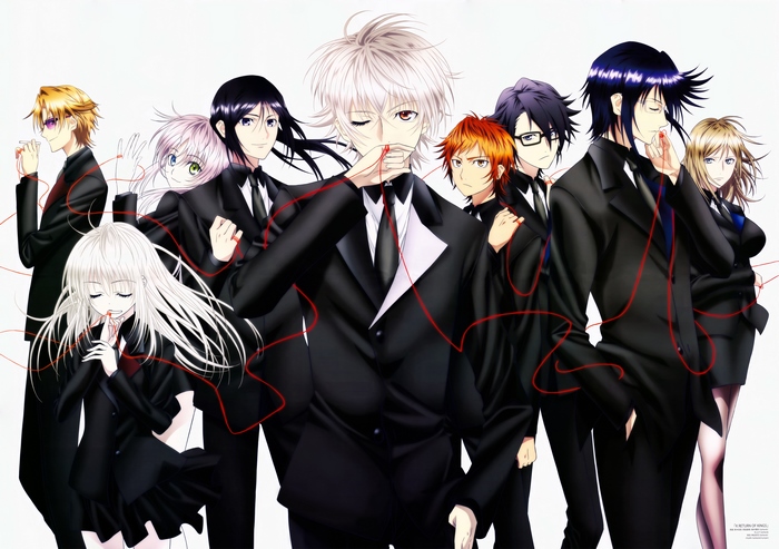 K Project Misaki Yata and other characters