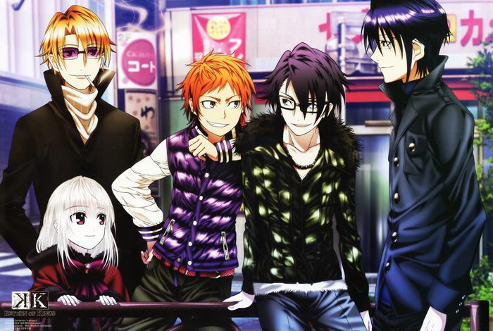 K Return of Kings characters Misaki Yata