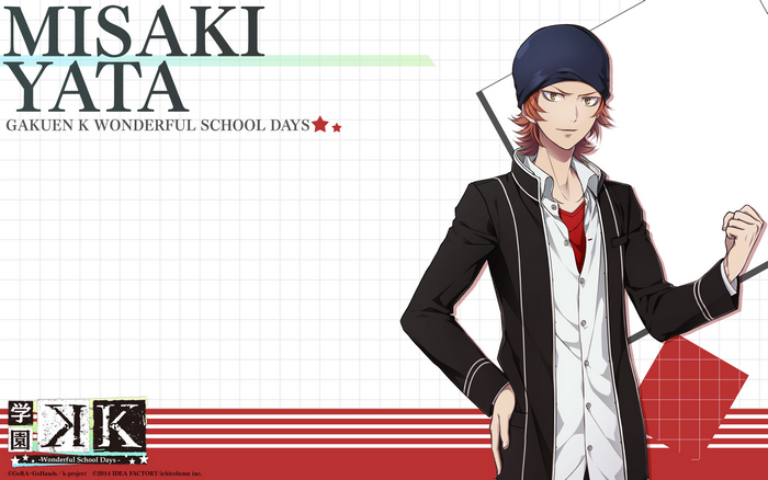 Misaki Yata from Gakuen K Wonderful School Days