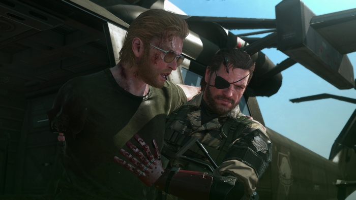 Big Boss from Metal Gear Solid with another man