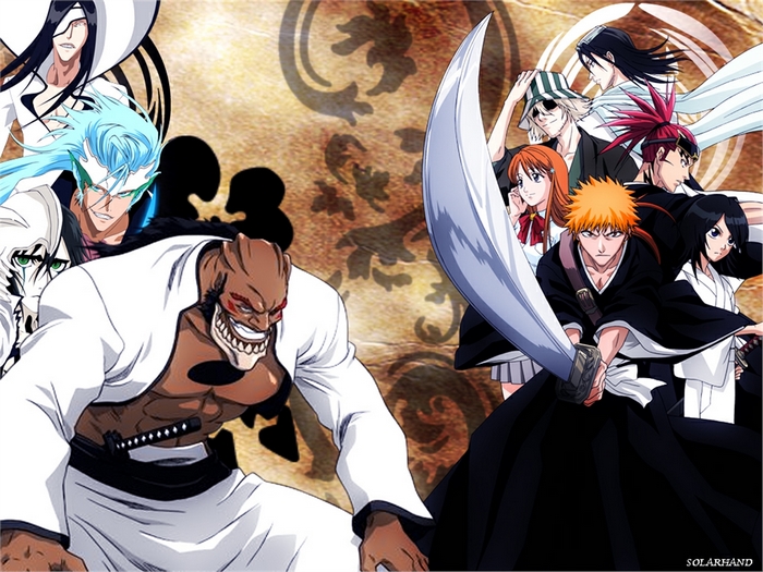 Bleach characters Nnoitra Gilga and others