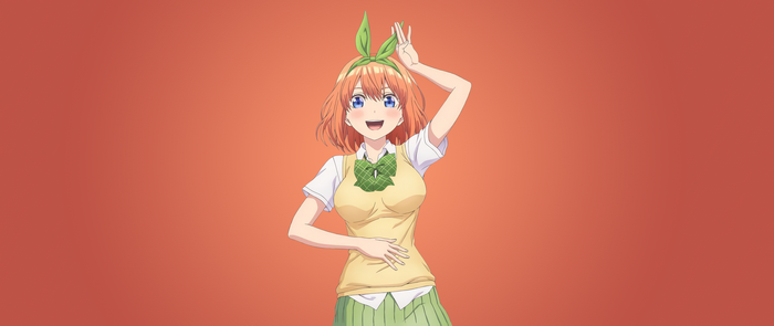 Yotsuba Nakano from The Quintessential Quintuplets
