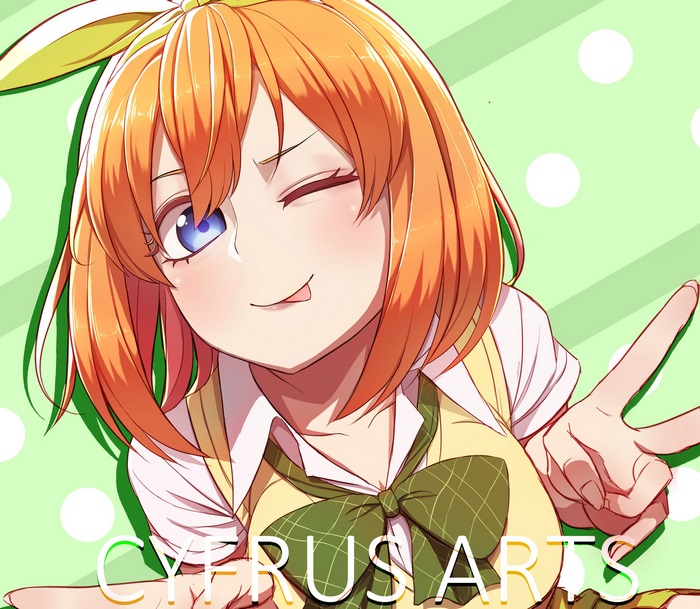Yotsuba Nakano from The Quintessential Quintuplets