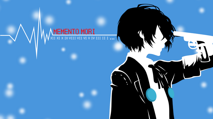 Minato Arisato from Persona 3 Memento Mori