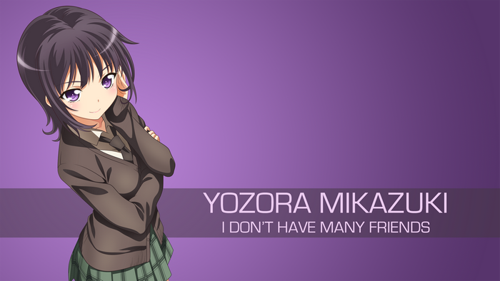 Yozora Mikazuki from I Don't Have Many Friends