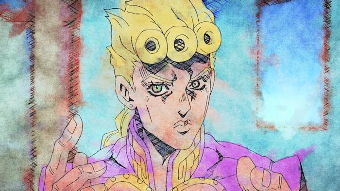 Giorno Giovanna from JoJo's Bizarre Adventure
